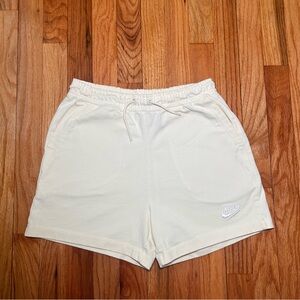 Nike Women's Athletic Cream Shorts